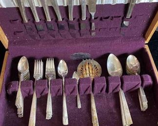 Nobility Plate Silverware In Box