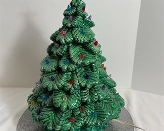 Noweils Ceramic Lighted Christmas Tree