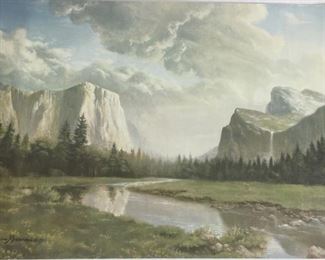 Sierra Sunrise Print By Dino Massaroni