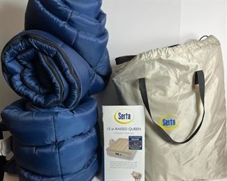 Sleeping Bags Serta Air Mattress