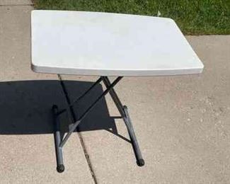 Small Adjustable Table