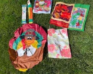 Small Flags And Flag Stand