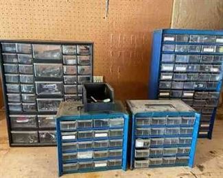 Storage Bins And Contents