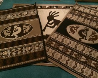 Three Kokopelli Rugs
