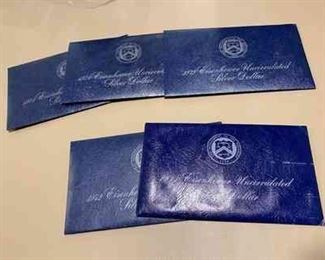 Uncirculated Eisenhower Silver Dollars