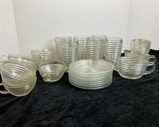 Vintage Manhattan Clear Glass