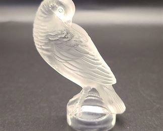 Lalique Crystal Dove