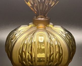 Lalique Mirabel Signed Glass Perfume Bottle by Lalique France