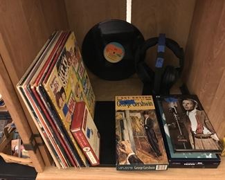 Albums, CD’s and vhs tapes