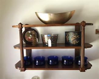 Art deco shelf