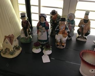 Dickens small Toby jugs