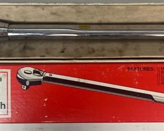 Sears Craftsman 1/2" Micro-Adjusting Torque Control Wrench
