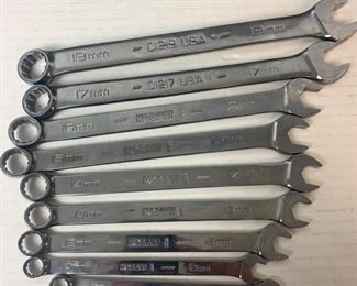 Set of 10 Metric Kobalt Combination Wrenches