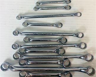 13 Snap-On Double Box Off-Set Wrenches
