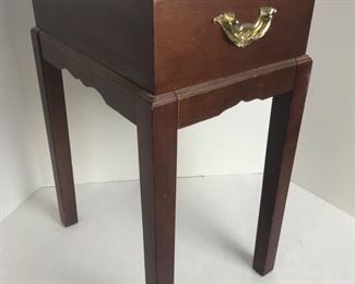 Side/Accent Table with Box Style Storage