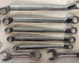 Set of 11 Craftsman Off-Set Wrenches: Combo & Double Box