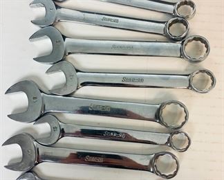 8 Combination Snap-On Wrenches