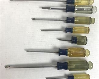 Set of 8 Craftsman Phillips Screwdrivers