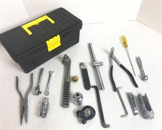 Toolbox Filled with Wide Variety of Tools