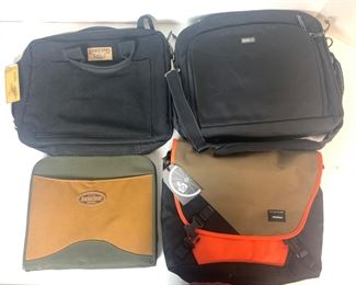 4 Laptop Bags: Crumpler, Bucket Boss, Think Tank & Land's End