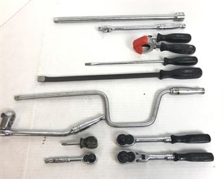 Snap-On Tool Lot: Rachets, Screwdrivers, Extenders & More