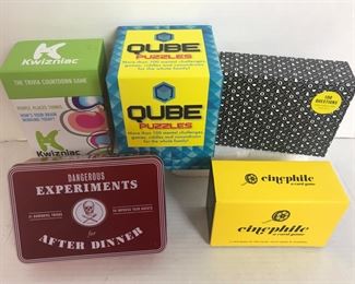 Puzzles, Games - Cinephile; 100 Questions; Dangerous Experiments; & More!