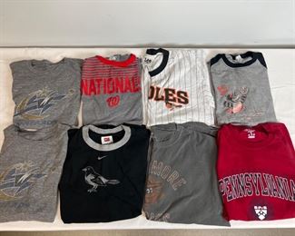 8 Sports Teams T-Shirts: Wizards, Nationals, Orioles & U of Pennsylvania