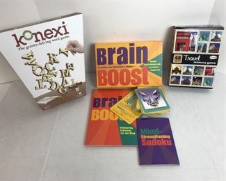 Games - Konexi, Brain Boost, Travel Memory, Sudoku