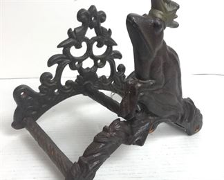 Wrought Iron Garden Hose Wall Mount Hanger