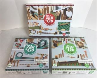 3 Zig & Go Action Reaction Kits: Roll, Big Boum Wall & Big Ball