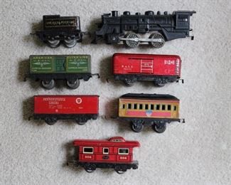 Vintage American Flyer Pressed Tin Train