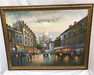 Gorgeous Signed, Framed Oil Painting - 53.5" x 42"