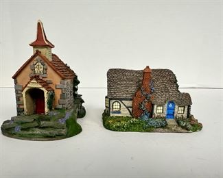 Levan's "Church in the Glen" & Kinkade's "Chandler's Cottage"