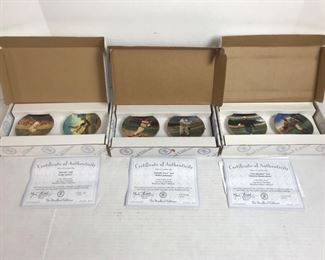 6 Legends of Baseball Collector Plates from The Bradford Exchange