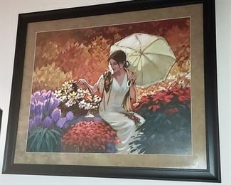 Lady In A Garden, Signore