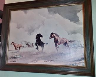 Horses Print