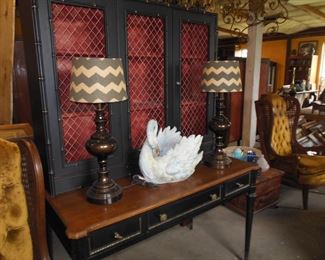 FRENCH DESK/HUTCH TOP