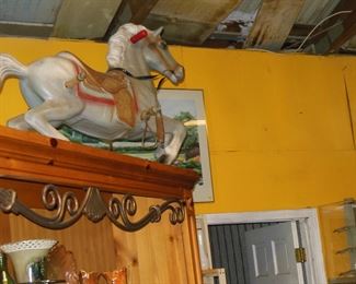 VINTAGE ROCKING HORSE