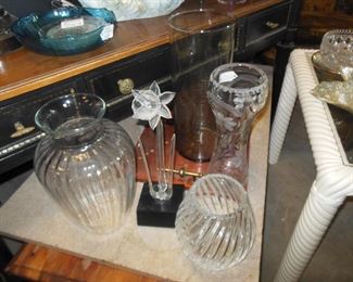 CUT GLASS AND CRYSTAL CONTAINERS