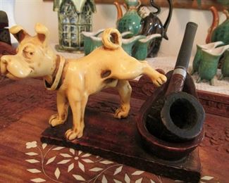 Vintage pipe stand