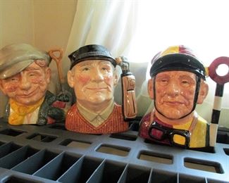 Jockey, Golfer Toby mugs