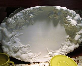 Gump Italian Cherub platter