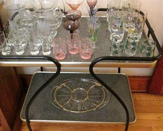 Vintage glassware