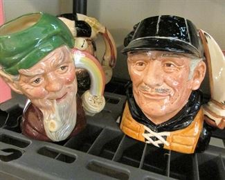 Leprechaun & Yachtsman Toby mugs
