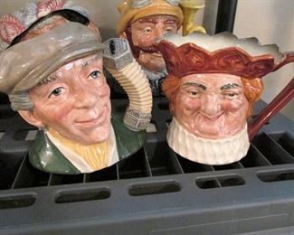 Concertina & King Cole Toby mugs