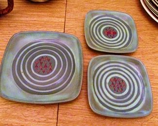 Vintage Glidden plates