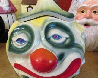 McCoy "sad" clown cookie jar
