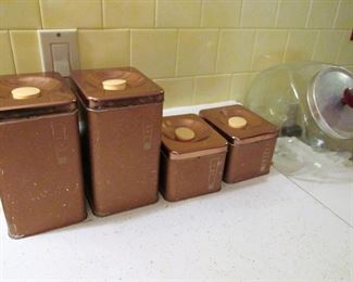 Vintage canisters