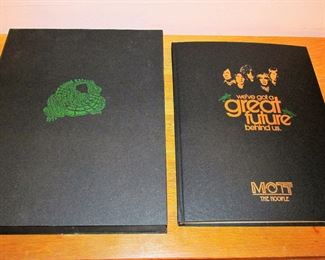 Rare Mott The Hoople "We've got a great future behind us" book & DVD