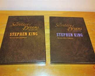 Rare Stephen King "Secretary of Dreams" 2 vol. set